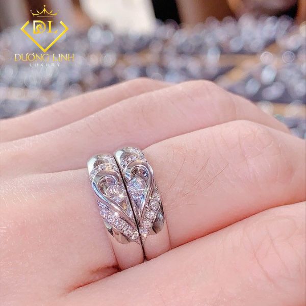 Nhẫn Cưới Cặp Kim Cương – N646-72